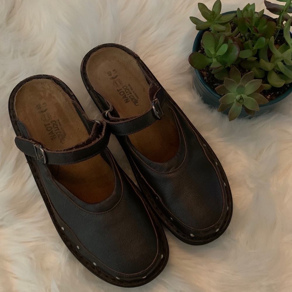 ⚜️ Naot Leather Clog’s Size 40 ⚜️ - Picture 3 of 9